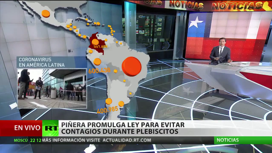 Últimas informaciones sobre la situación del coronavirus en América Latina