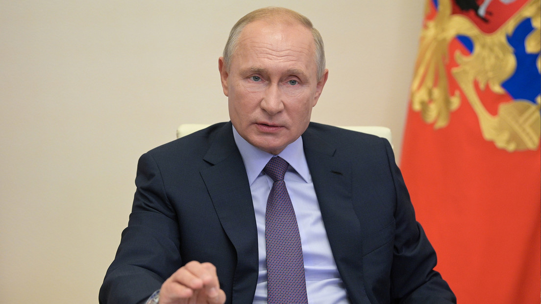 Presidente Ruso Vladimir Putin