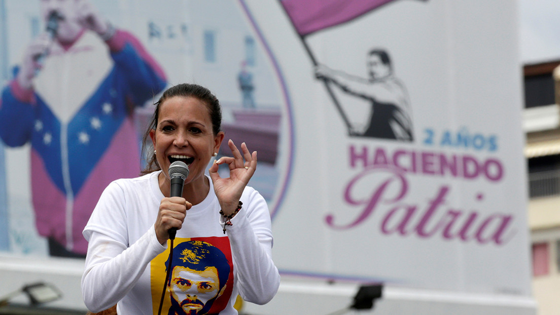 La opositora venezolana María Corina Machado rechaza sumarse al pacto de unidad de Guaidó
