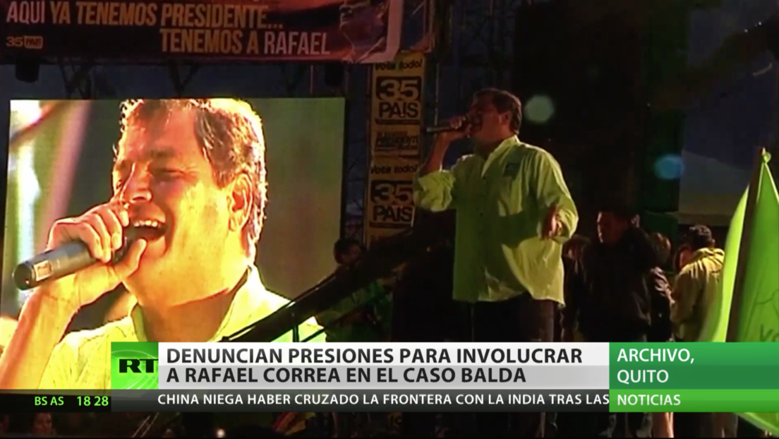 Exagente de inteligencia de Ecuador denuncia presiones para involucrar a Rafael Correa en el caso Balda
