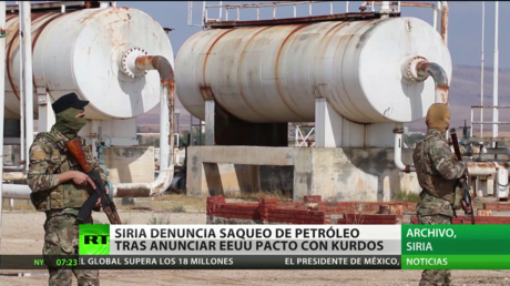 Siria denuncia el saqueo de sus yacimientos petroleros tras un presunto pacto entre EE.UU. y grupos kurdos