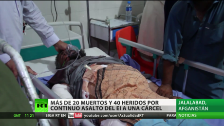 Más de 20 muertos y 40 heridos durante el asalto del Estado Islámico a una cárcel en Afganistán