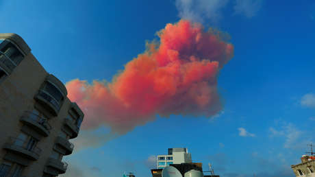 VIDEO: Cámaras de seguridad captan devastadores daños dentro de los edificios tras la explosión en Beirut