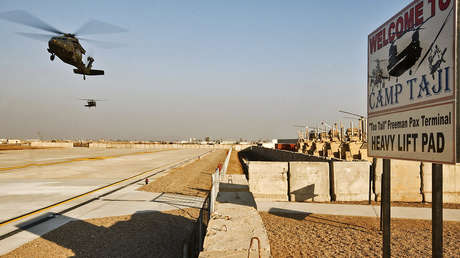 Dos cohetes impactan en un campamento iraquí que alberga a las tropas de la coalición