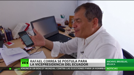 Rafael Correa se postulará como candidato a vicepresidente junto a Andrés Arauz en los comicios de Ecuador