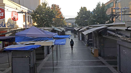 Caída histórica del PIB en Chile por el impacto del covid-19