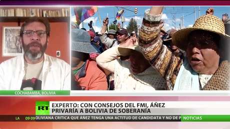 Experto: Áñez endeudará a Bolivia "en condiciones de sometimiento de su soberanía" si sigue los consejos del FMI