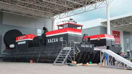 Kaláshnikov presenta un nuevo aerodeslizador en vísperas de la exposición militar Army 2020