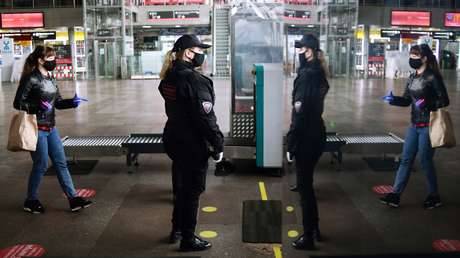 Crean en Rusia un sistema inteligente para combatir el covid-19 que decide quién puede entrar o no en un edificio