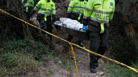 Tres hombres fueron asesinados y lanzados a plena vía en Colombia