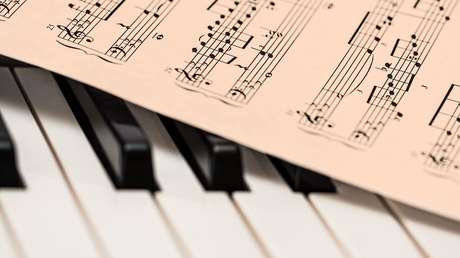 VIDEOS: Una perra 'músico' 'toca' el piano y no para de 'cantar' con aullidos