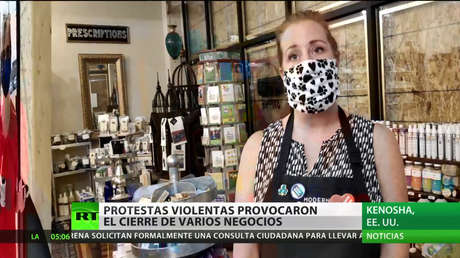 Kenosha vive su quinta jornada consecutiva de protestas violentas