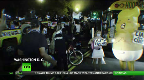 Protestas mientras Trump acepta ser el candidato republicano a las elecciones de EE.UU.