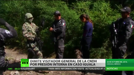 Dimite el visitador general de la CNDH de México por presión interna en caso Iguala