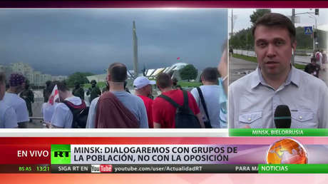 Minsk: Dialogaremos con grupos de la población, no con la oposición