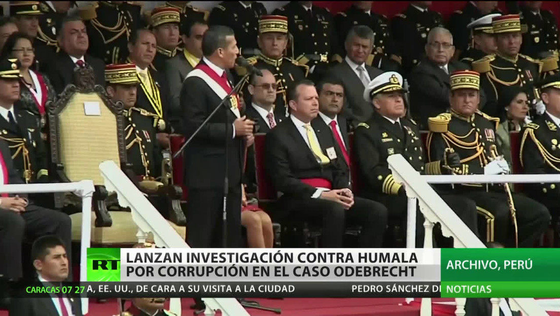 Perú investiga al expresidente Humala por corrupción en el caso Odebrecht