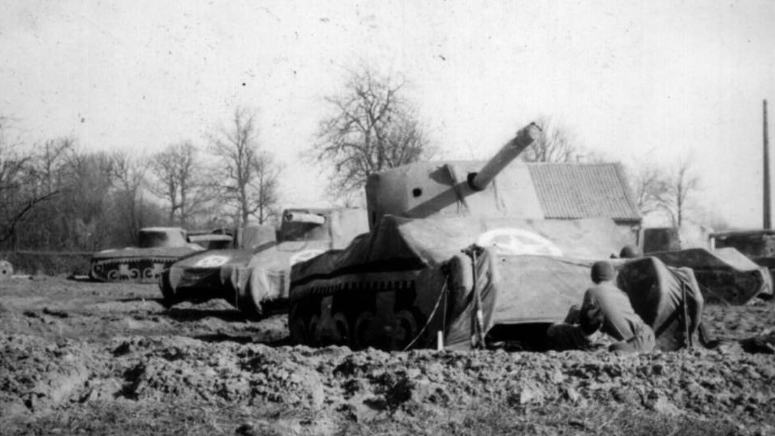 El "Ejército Fantasma" de EE.UU. usó tanques inflables para engañar a los nazis durante la Segunda Guerra Mundial