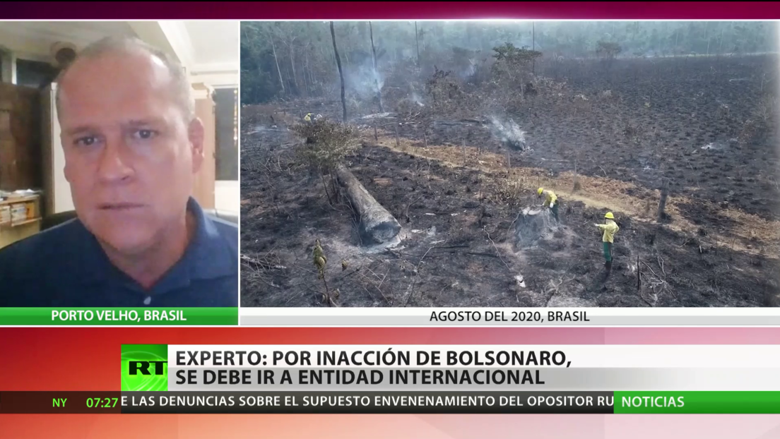 Experto: Ante la inacción del Gobierno de Bolsonaro contra la deforestación se debe recurrir a entidades internacionales