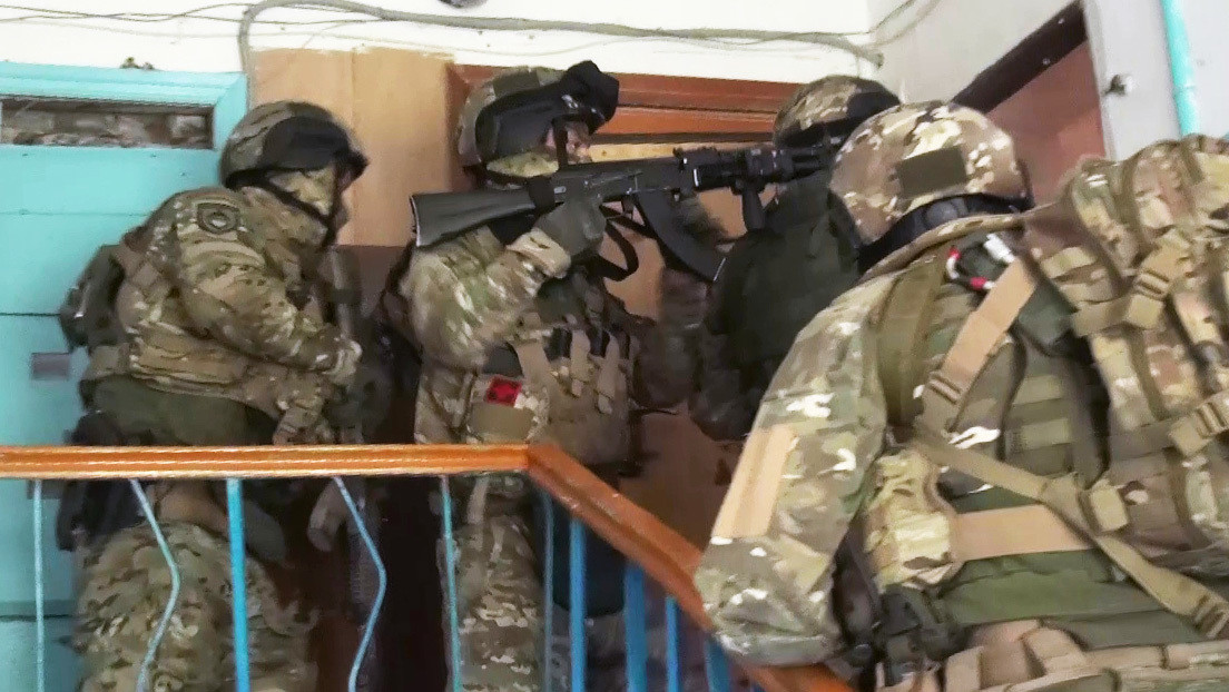 Detienen a 13 personas que preparaban masacres en Rusia