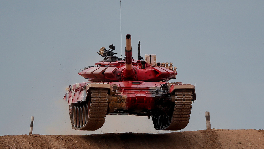 Rusia gana el biatlón de tanques de los Juegos Militares 'Army 2020' gracias al fuerte acelerón de un T-72 (VIDEO)