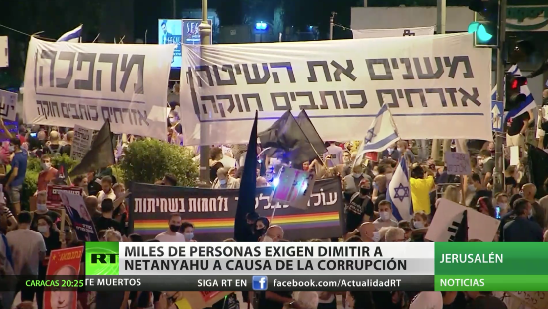 Israel: Undécimo sábado consecutivo de protestas contra Netanyahu a causa de la corrupción