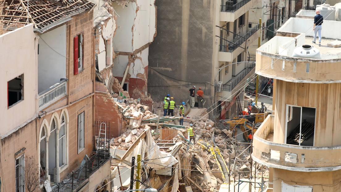 Beirut: Descartan "señales de vida" en un edificio, tras días de búsqueda de un posible sobreviviente