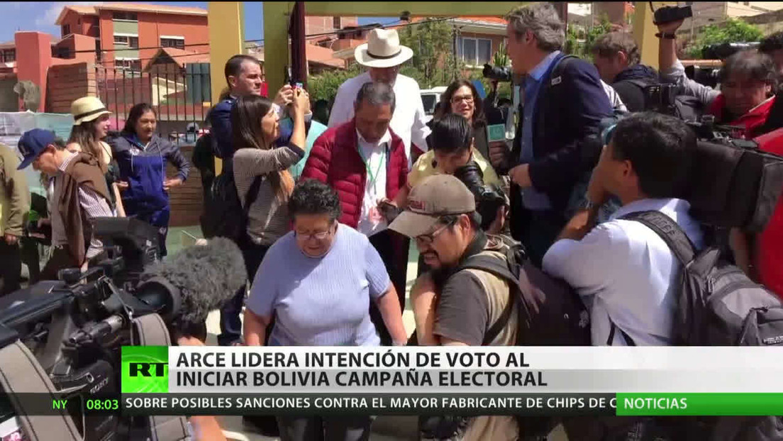 Bolivia: Luis Arce lidera la intención de voto al comienzo de la campaña electoral