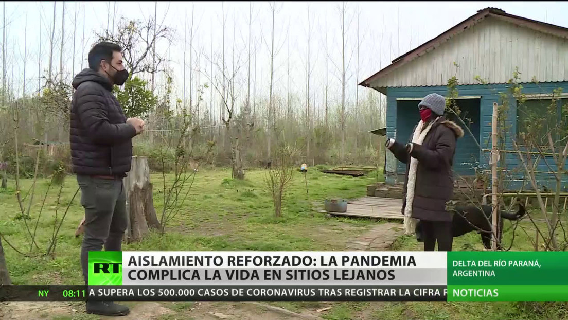 La pandemia de covid-19 complica la vida en una isla de Argentina