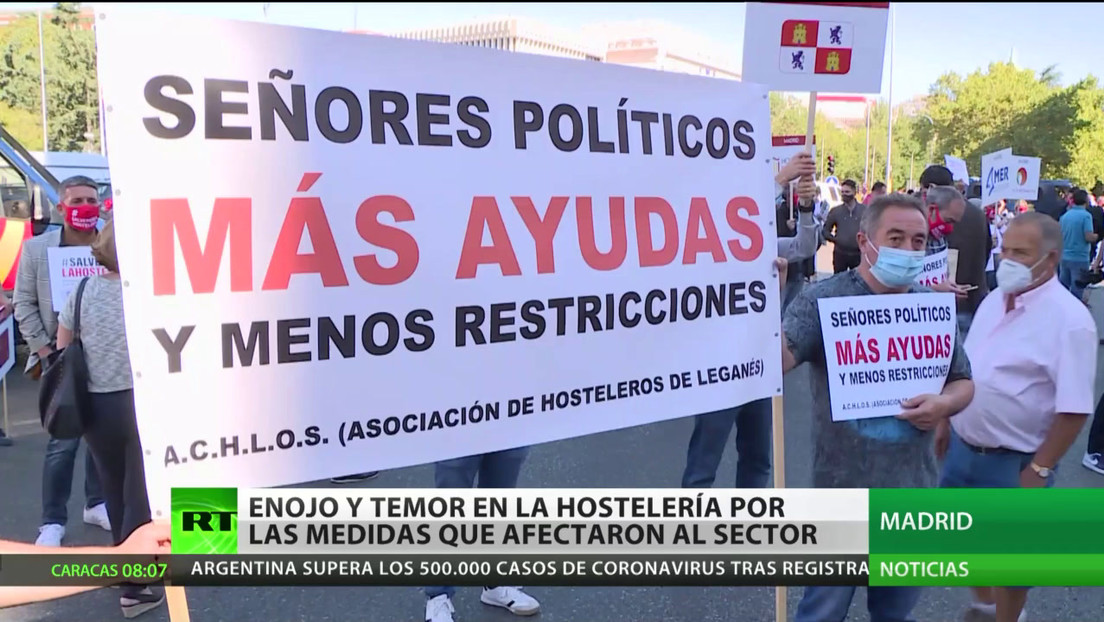 España: Enojo y temor en el sector de la hostelería por las restricciones contra el covid-19