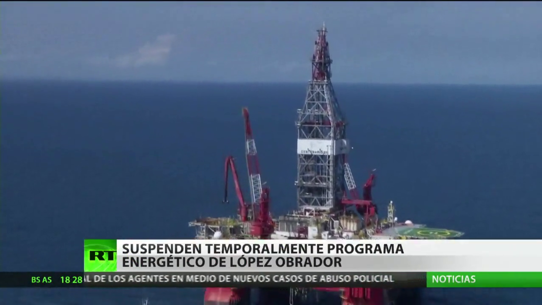 Suspenden temporalmente el Programa Sectorial de Energía de López Obrador