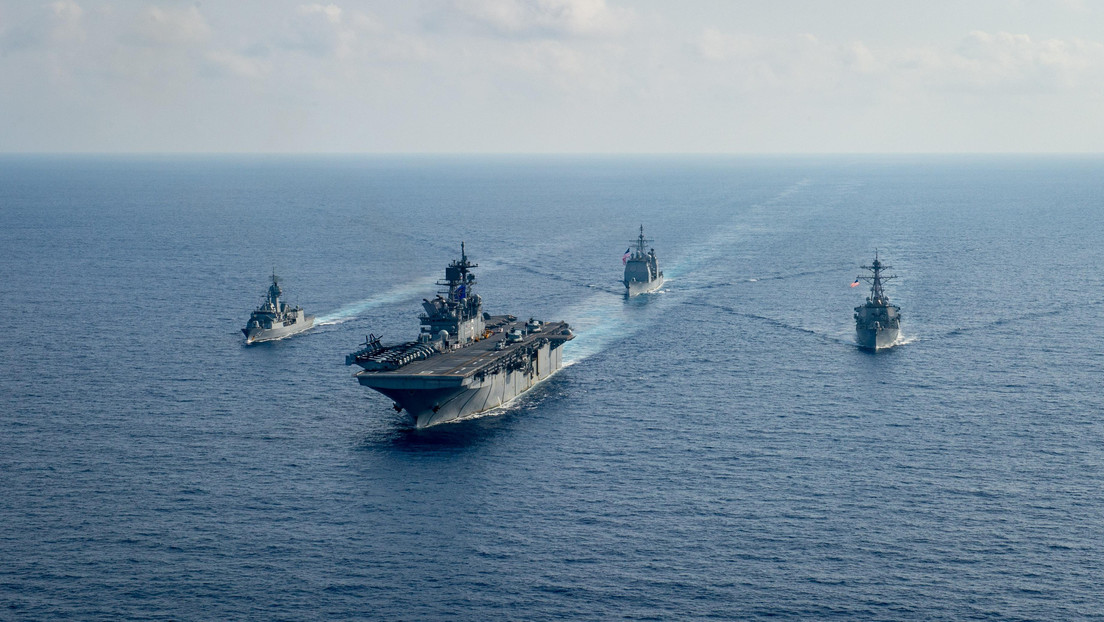 China afirma que EE.UU. se ha convertido en el "mayor impulsor de la militarización del mar de la China Meridional"
