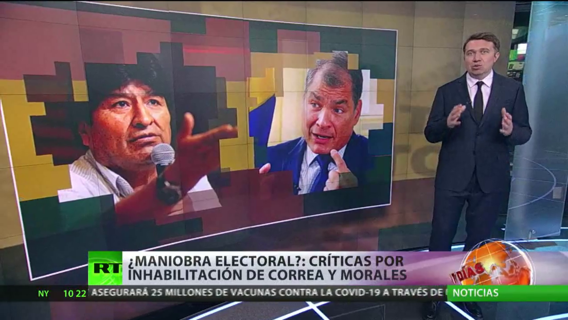 Inhabilitan a Evo Morales y Rafael Correa como candidatos para las próximas elecciones