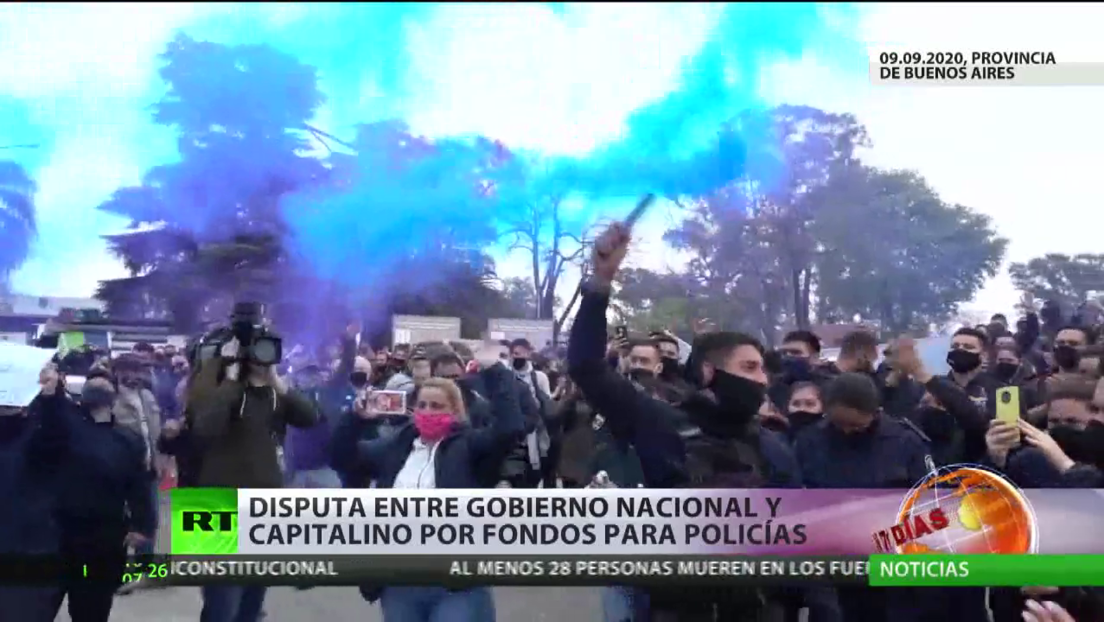Argentina vive una disputa entre el Gobierno nacional y capitalino por fondos para la Policía