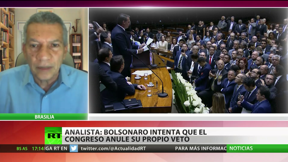 Analista: Bolsonaro intenta que el Congreso anule su propio veto de perdón de deudas a iglesias para conservar una imagen positiva