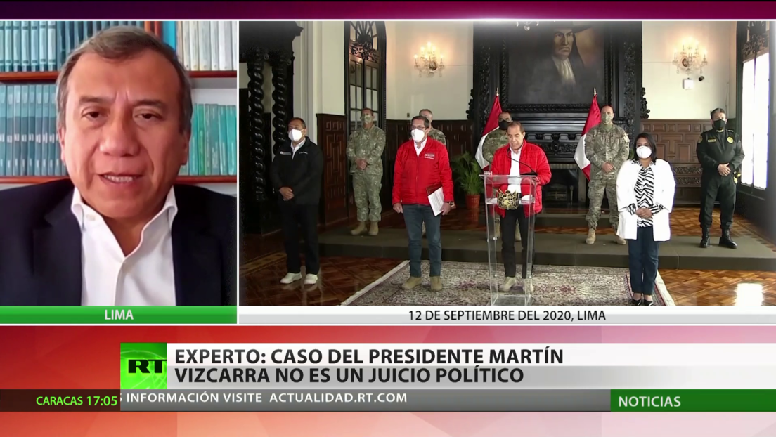 Experto: El caso del presidente peruano Martín Vizcarra no es un juicio político