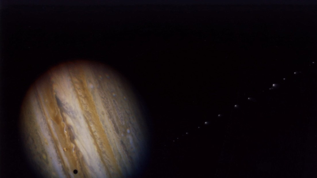 "Única y emocionante": El telescopio Hubble capta una tormenta blanca en Júpiter