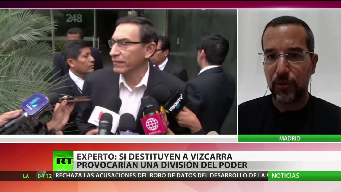 Experto: Si destituyen a Vizcarra provocarían una división del poder en Perú