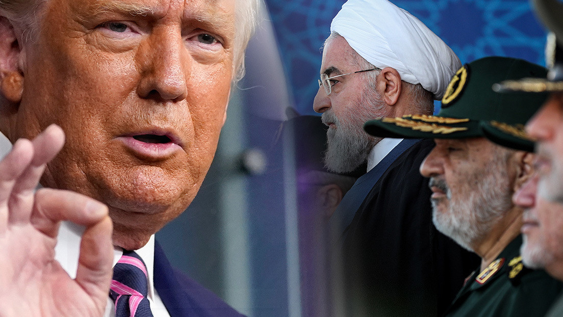 Comandante de Irán a Trump: "Si un pelo cae de la cabeza de un iraní, le volaremos la pelusa"