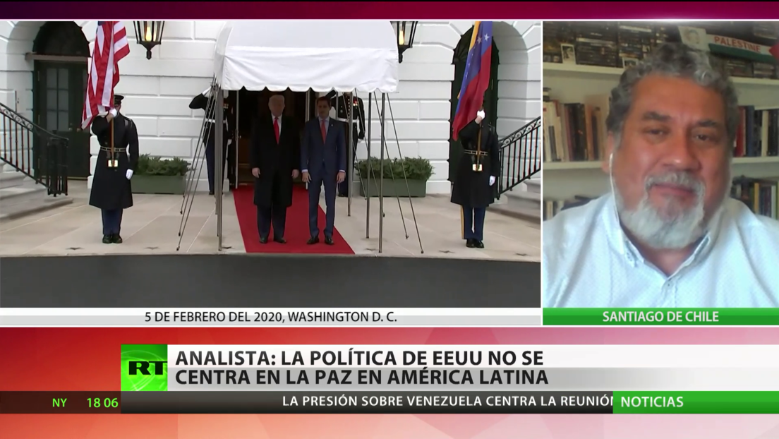 Analista: La política de EE.UU. no persigue la paz en América Latina