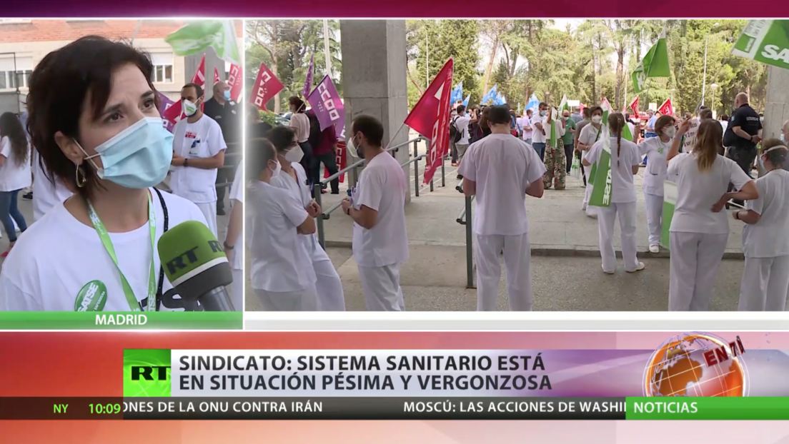 Sindicato de Enfermería de Madrid denuncia la "caótica y vergonzosa" situación en el sistema sanitario