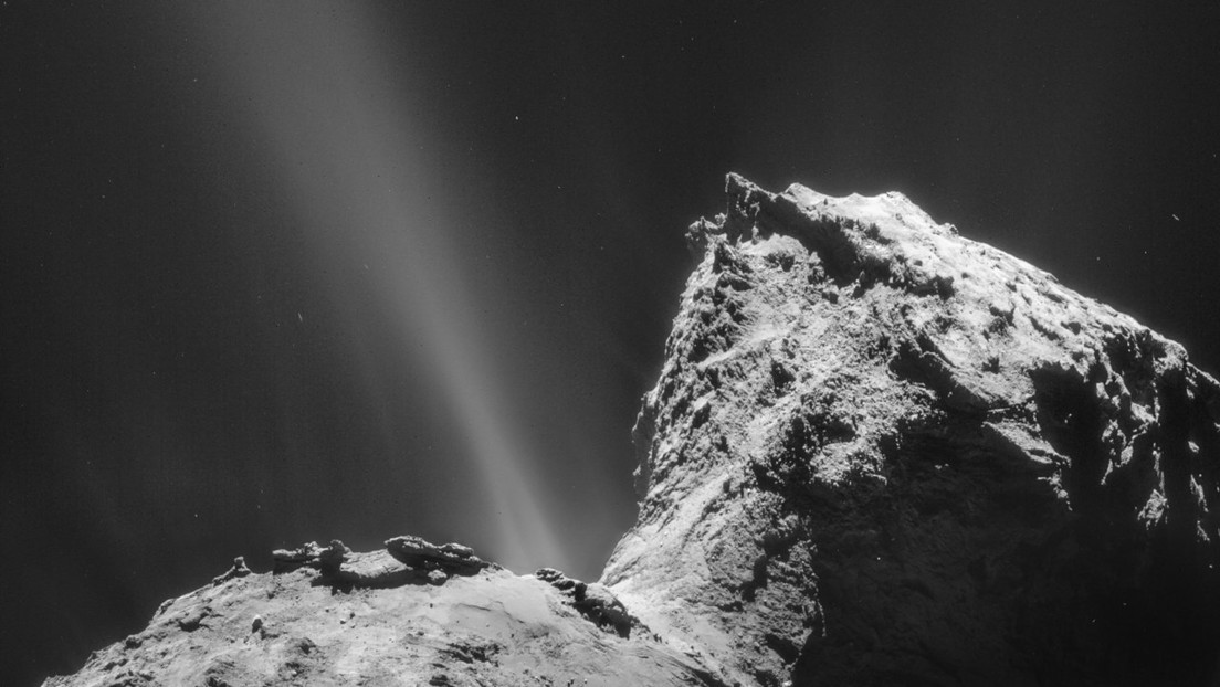 Descubren por primera vez una aurora "sorprendente y fascinante" sobre un cometa