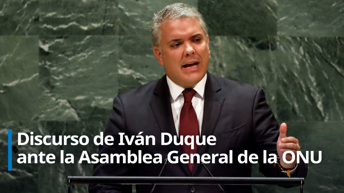 Duque asegura que "la lucha contra el narcotráfico es un imperativo ético" para Colombia