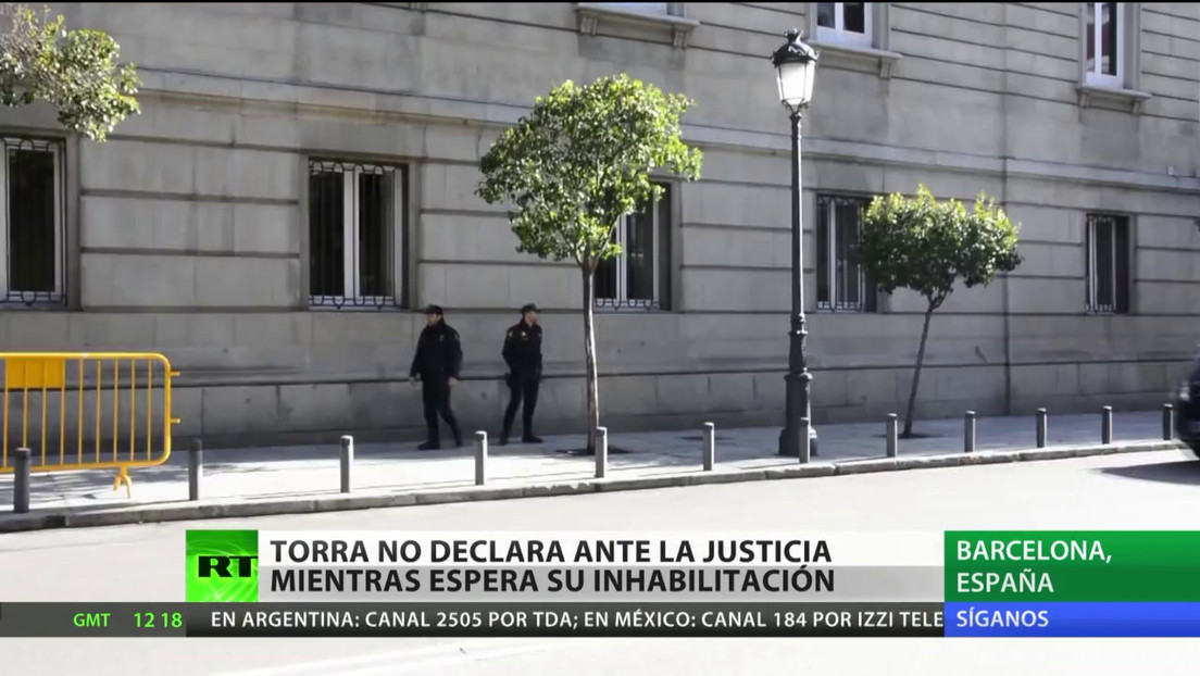 El presidente de Cataluña no declara ante la Justicia mientras aguarda su inhabilitación