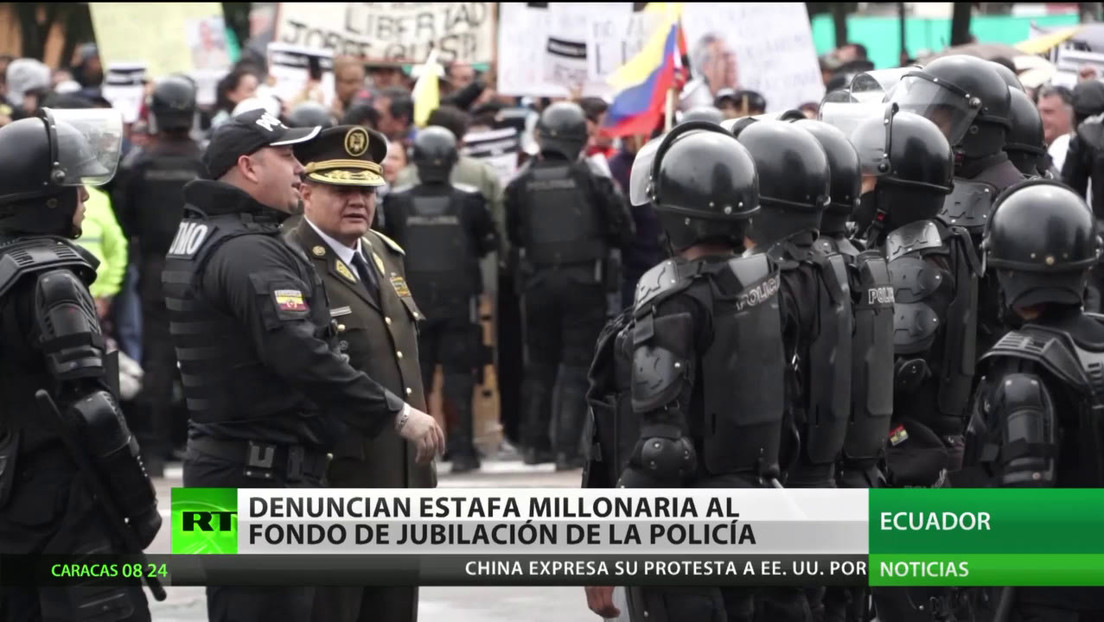 Ecuador: Denuncian una millonaria estafa contra el fondo de jubilación de la Policía