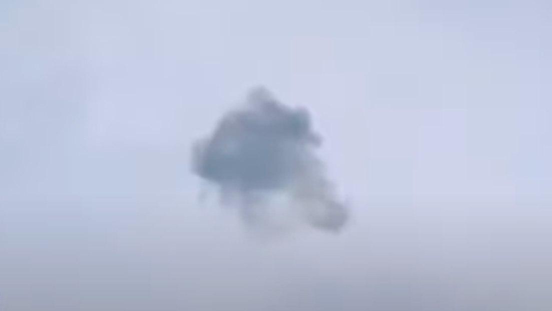 VIDEO: Nagorno Karabaj muestra el momento de la destrucción de un dron azerbaiyano en medio de la escalada de tensiones entre Bakú y Ereván