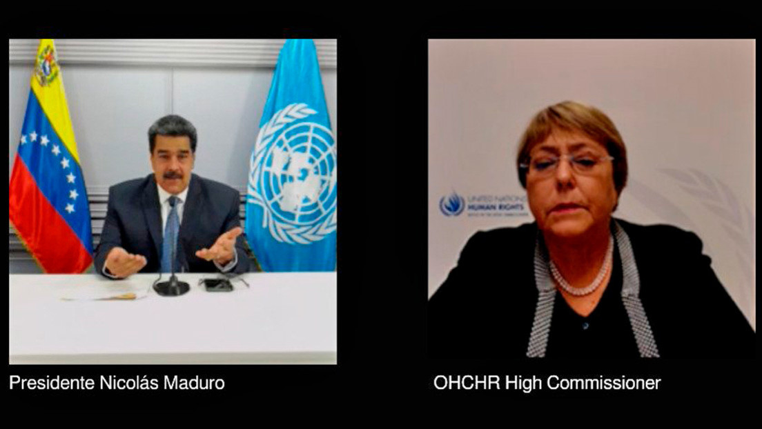 Maduro sostiene una "fructífera reunión de trabajo" con la Alta Comisionada de DDHH de la ONU, Michelle Bachelet