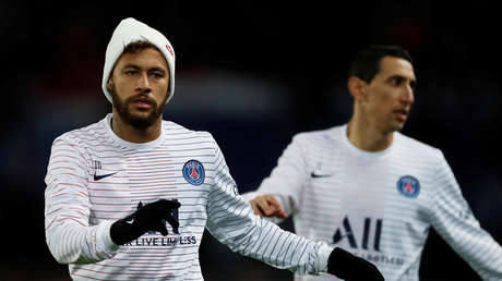 Los futbolistas de PSG Neymar, Di María y Paredes dan positivo por coronavirus