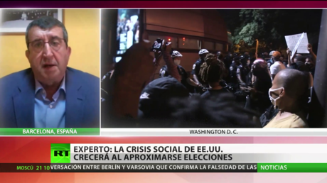 Experto: La crisis social en EE.UU. crecerá al acercarse las elecciones