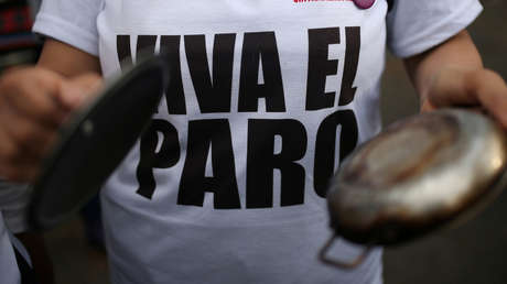 Anuncian un paro nacional en Colombia contra el Gobierno de Duque durante el aislamiento selectivo