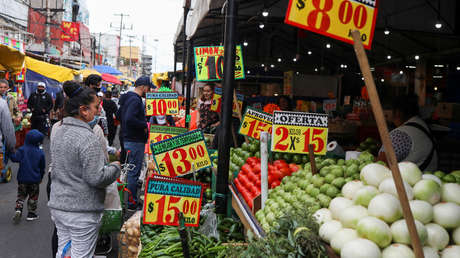 México registró en agosto la inflación más alta en 15 meses